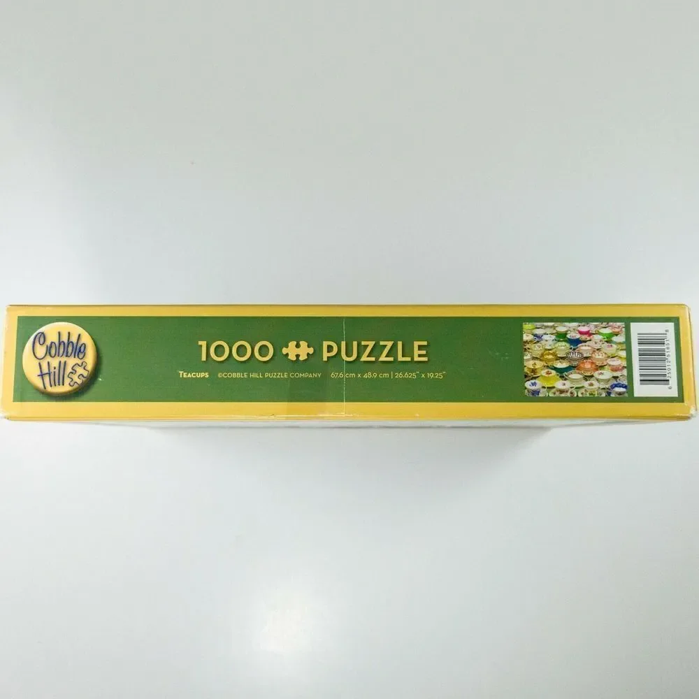 Cobble Hill Teacups 1000 Piece Puzzle